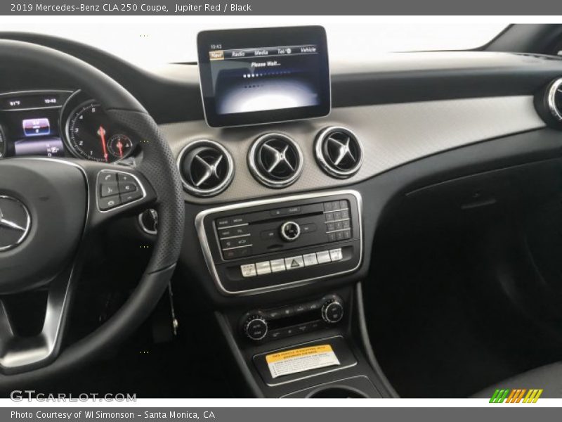 Jupiter Red / Black 2019 Mercedes-Benz CLA 250 Coupe