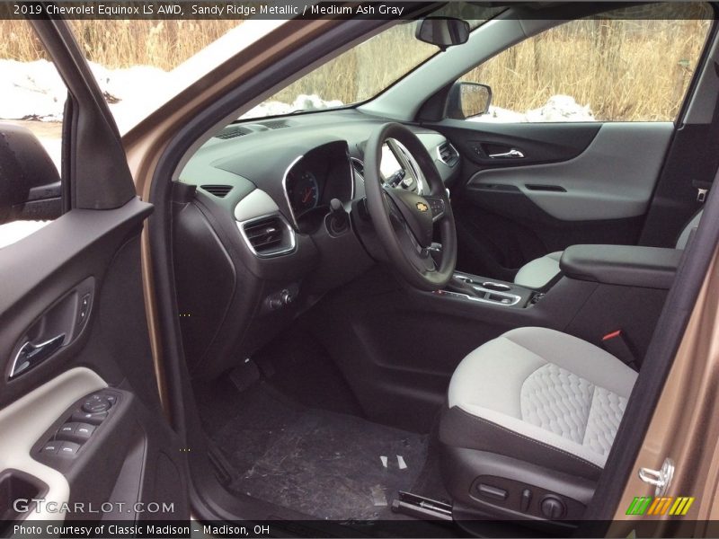 Sandy Ridge Metallic / Medium Ash Gray 2019 Chevrolet Equinox LS AWD