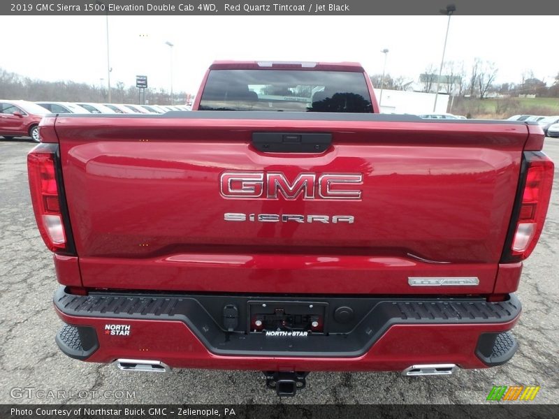 Red Quartz Tintcoat / Jet Black 2019 GMC Sierra 1500 Elevation Double Cab 4WD