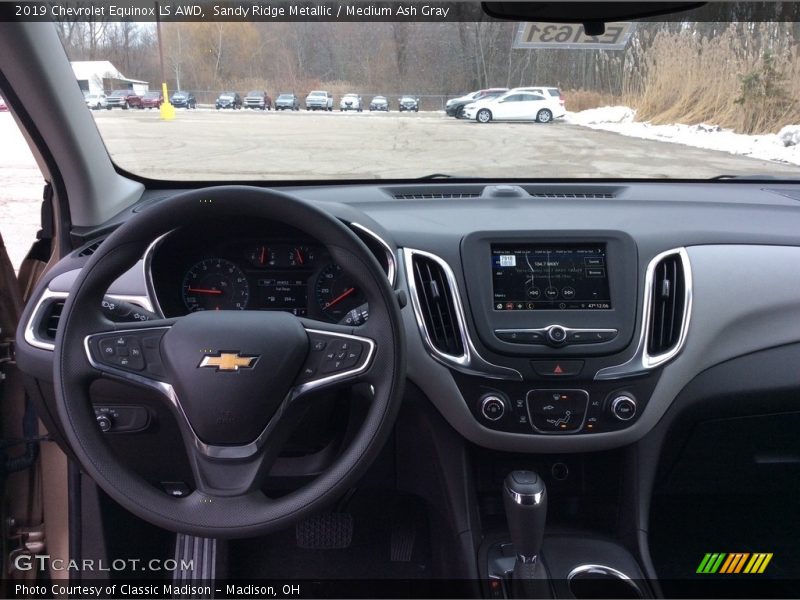 Sandy Ridge Metallic / Medium Ash Gray 2019 Chevrolet Equinox LS AWD