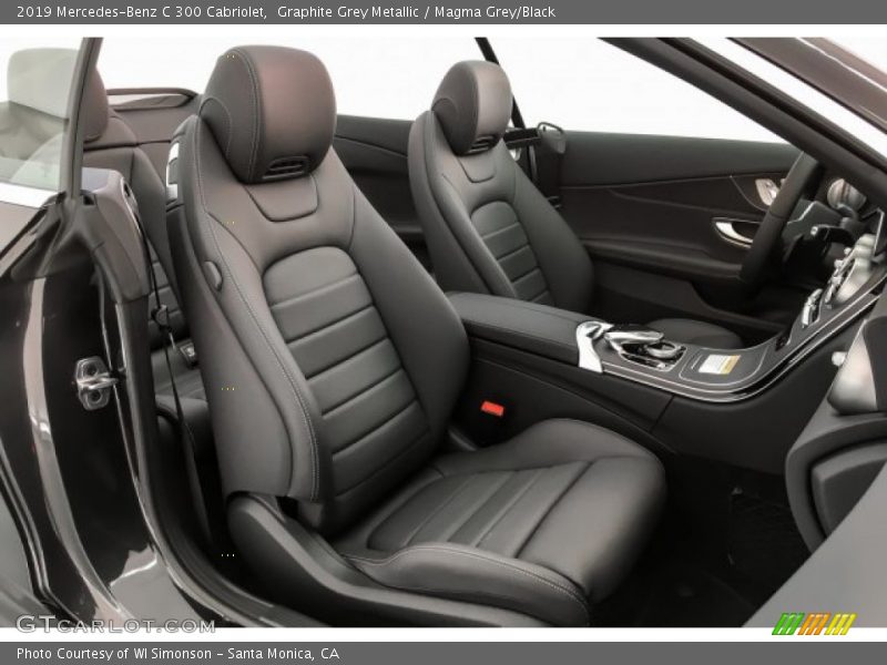 Graphite Grey Metallic / Magma Grey/Black 2019 Mercedes-Benz C 300 Cabriolet