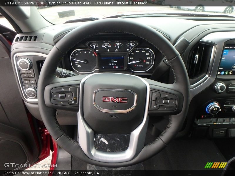  2019 Sierra 1500 Elevation Double Cab 4WD Steering Wheel