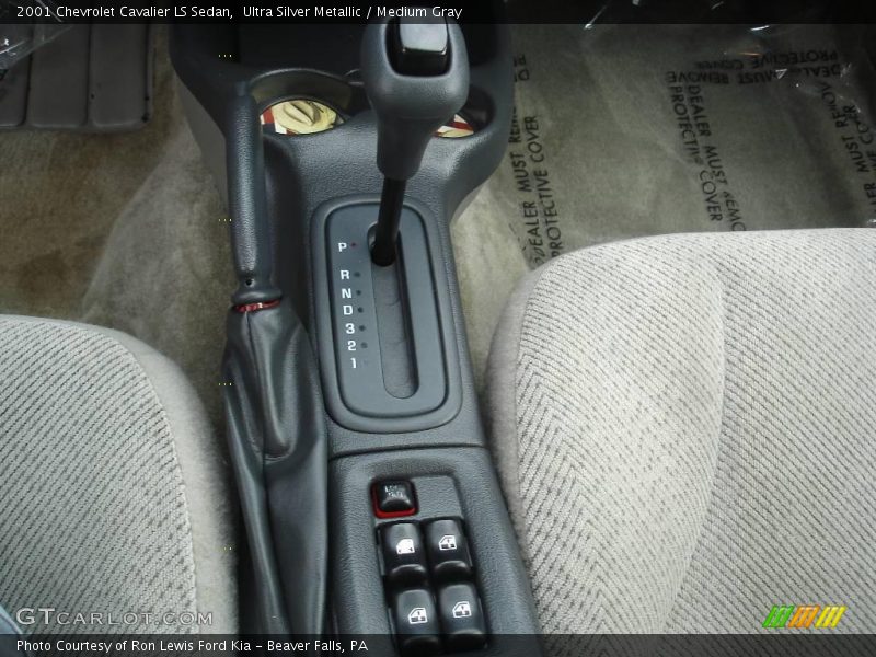 Ultra Silver Metallic / Medium Gray 2001 Chevrolet Cavalier LS Sedan