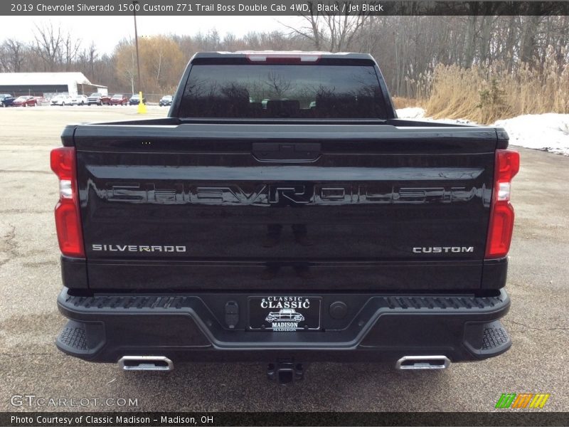 Black / Jet Black 2019 Chevrolet Silverado 1500 Custom Z71 Trail Boss Double Cab 4WD