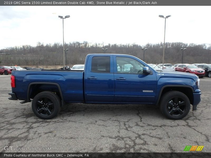  2019 Sierra 1500 Limited Elevation Double Cab 4WD Stone Blue Metallic