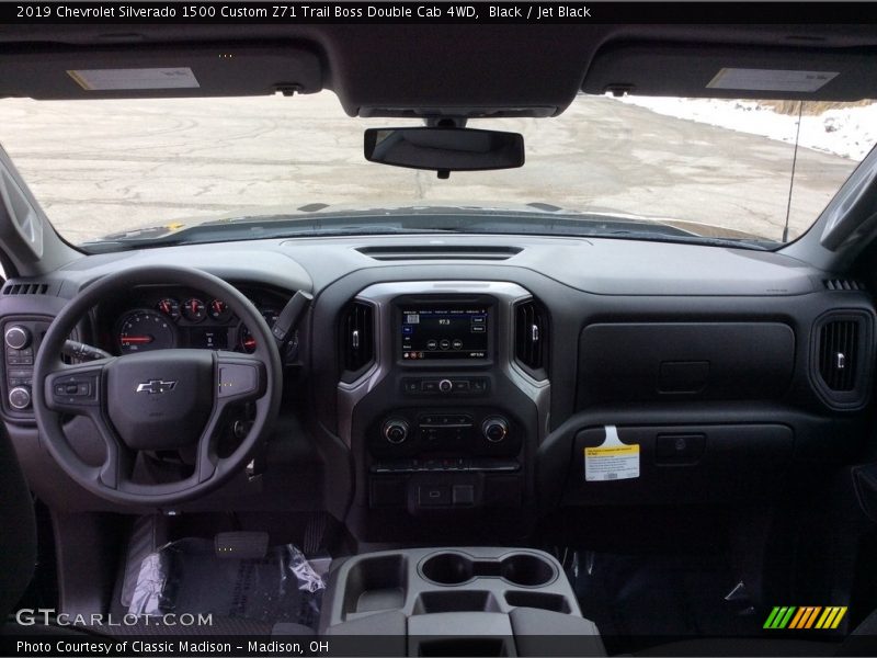 Black / Jet Black 2019 Chevrolet Silverado 1500 Custom Z71 Trail Boss Double Cab 4WD