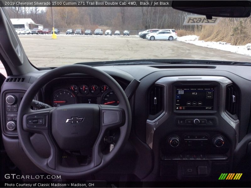 Black / Jet Black 2019 Chevrolet Silverado 1500 Custom Z71 Trail Boss Double Cab 4WD