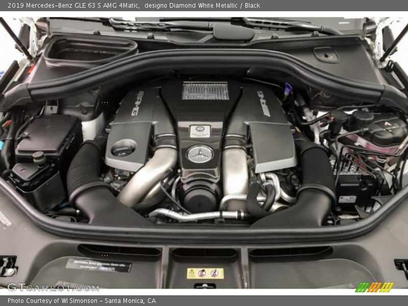 2019 GLE 63 S AMG 4Matic Engine - 5.5 Liter AMG DI biturbo DOHC 32-Valve VVT V8