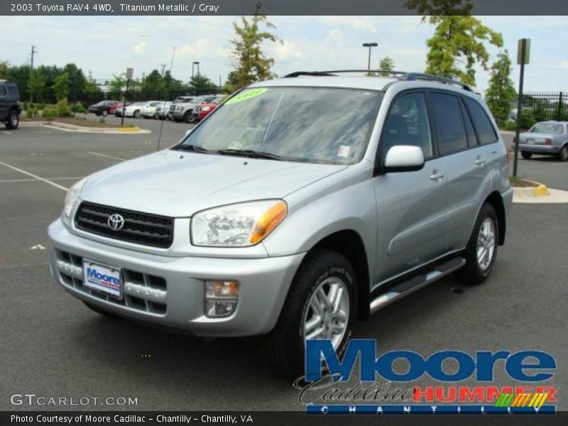 Titanium Metallic / Gray 2003 Toyota RAV4 4WD