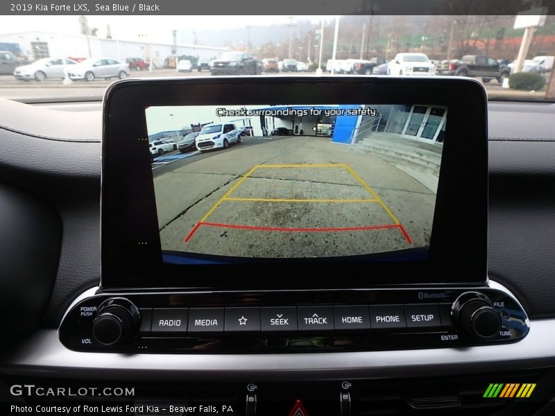 Sea Blue / Black 2019 Kia Forte LXS