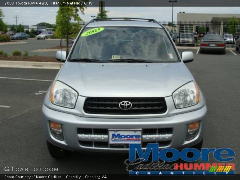 Titanium Metallic / Gray 2003 Toyota RAV4 4WD