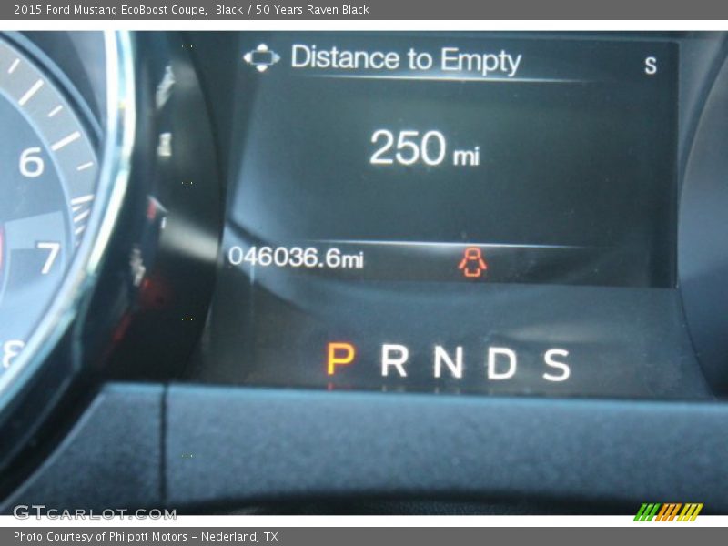 Black / 50 Years Raven Black 2015 Ford Mustang EcoBoost Coupe