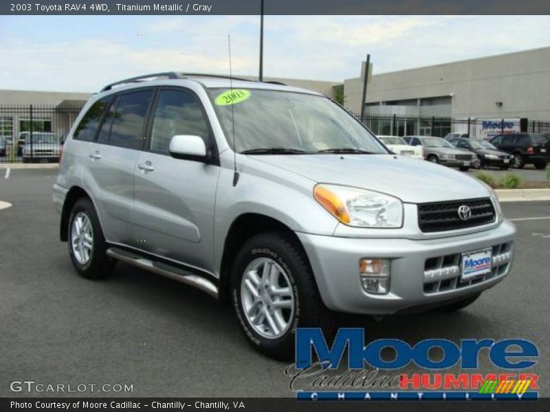 Titanium Metallic / Gray 2003 Toyota RAV4 4WD