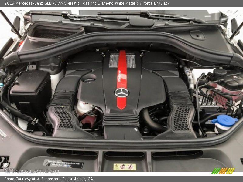  2019 GLE 43 AMG 4Matic Engine - 3.0 Liter AMG DI biturbo DOHC 24-Valve VVT V6