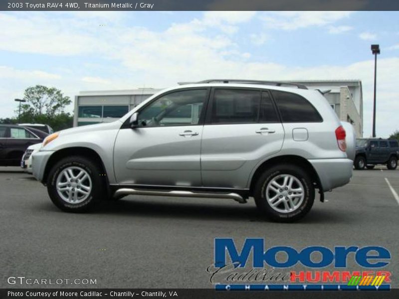 Titanium Metallic / Gray 2003 Toyota RAV4 4WD