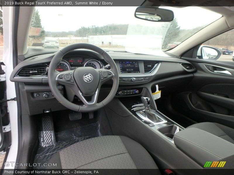  2019 Regal TourX Preferred AWD Ebony Interior