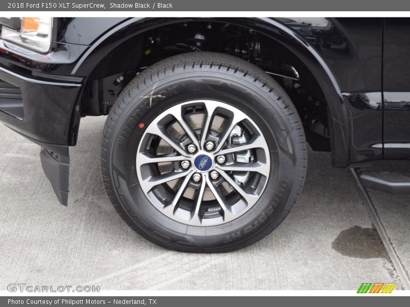 Shadow Black / Black 2018 Ford F150 XLT SuperCrew