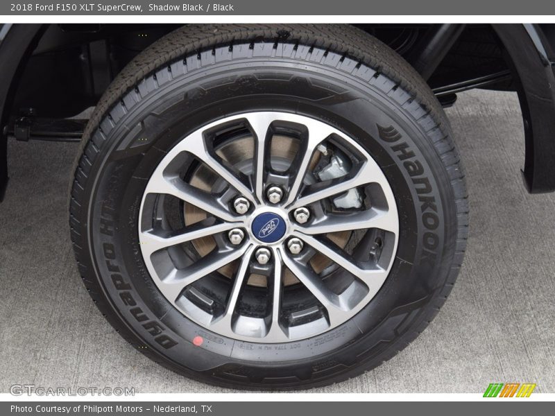 Shadow Black / Black 2018 Ford F150 XLT SuperCrew