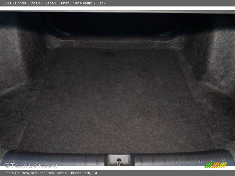 Lunar Silver Metallic / Black 2016 Honda Civic EX-L Sedan