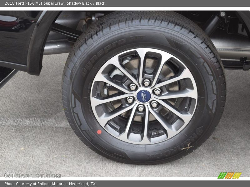 Shadow Black / Black 2018 Ford F150 XLT SuperCrew