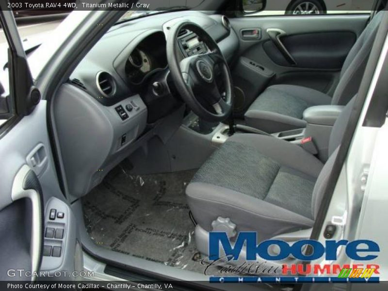 Titanium Metallic / Gray 2003 Toyota RAV4 4WD
