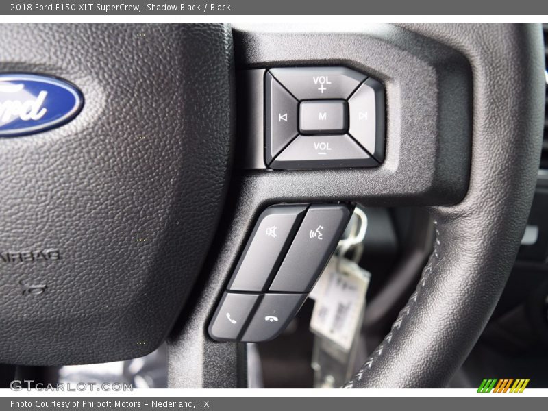 Shadow Black / Black 2018 Ford F150 XLT SuperCrew