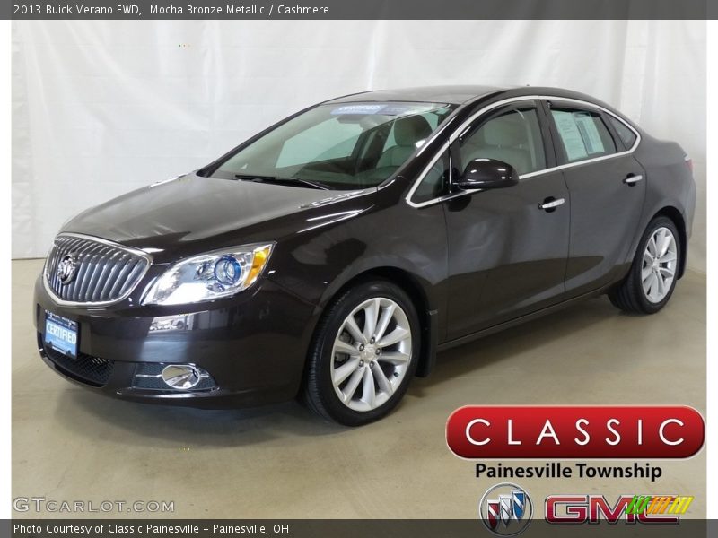 Mocha Bronze Metallic / Cashmere 2013 Buick Verano FWD