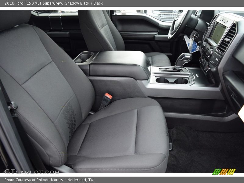 Shadow Black / Black 2018 Ford F150 XLT SuperCrew