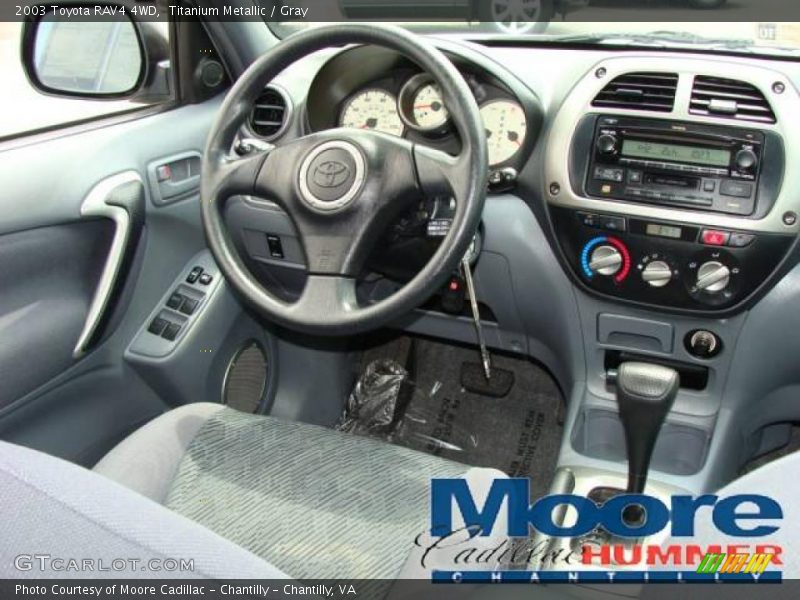 Titanium Metallic / Gray 2003 Toyota RAV4 4WD