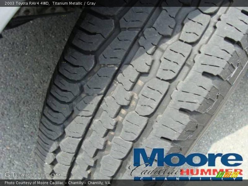 Titanium Metallic / Gray 2003 Toyota RAV4 4WD