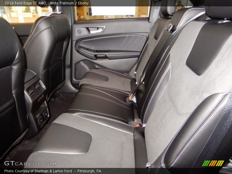 Rear Seat of 2019 Edge ST AWD