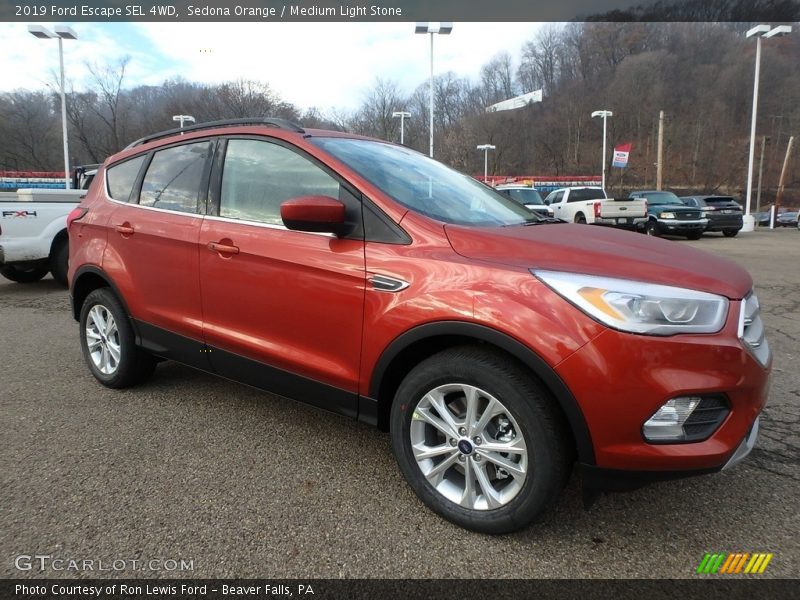  2019 Escape SEL 4WD Sedona Orange