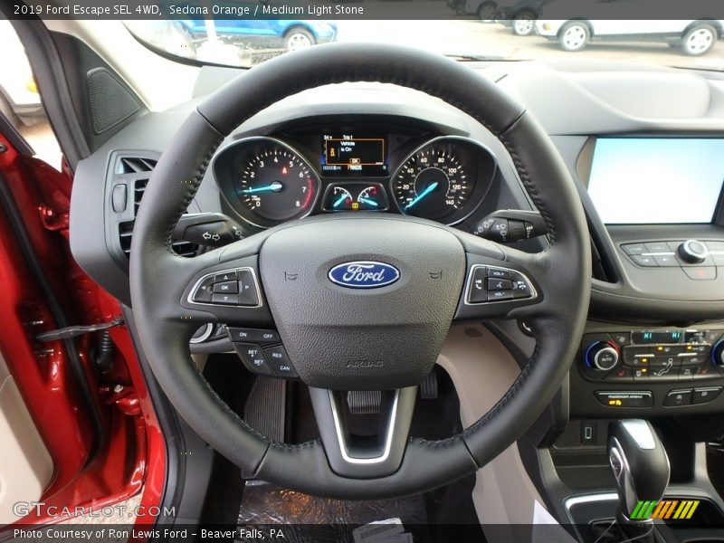 2019 Escape SEL 4WD Steering Wheel