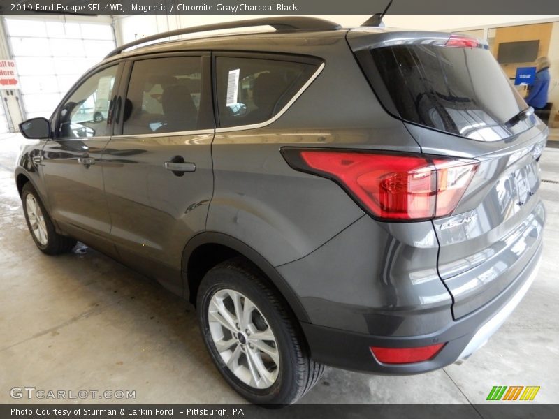 Magnetic / Chromite Gray/Charcoal Black 2019 Ford Escape SEL 4WD