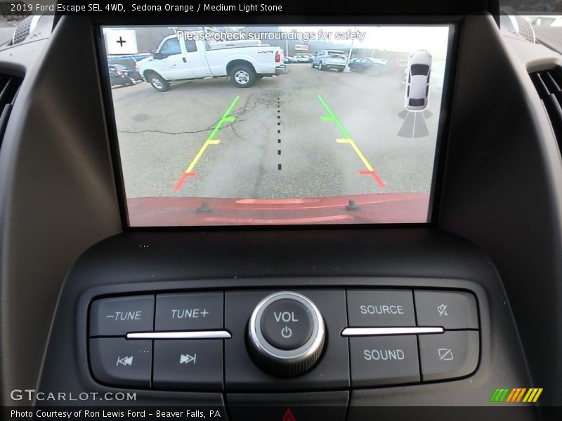 Controls of 2019 Escape SEL 4WD