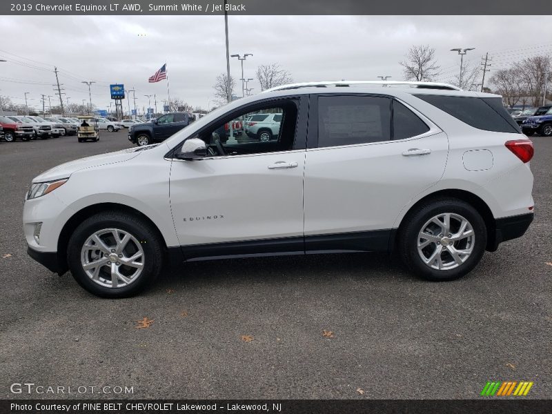 Summit White / Jet Black 2019 Chevrolet Equinox LT AWD