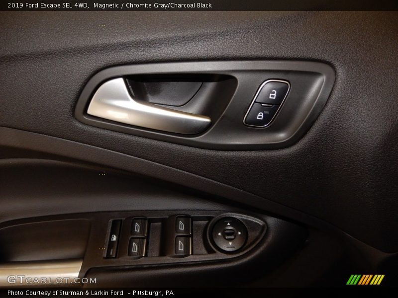 Magnetic / Chromite Gray/Charcoal Black 2019 Ford Escape SEL 4WD