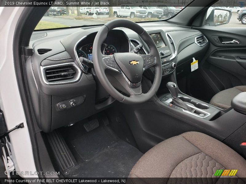 Summit White / Jet Black 2019 Chevrolet Equinox LT AWD