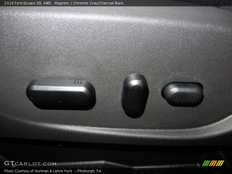 Magnetic / Chromite Gray/Charcoal Black 2019 Ford Escape SEL 4WD