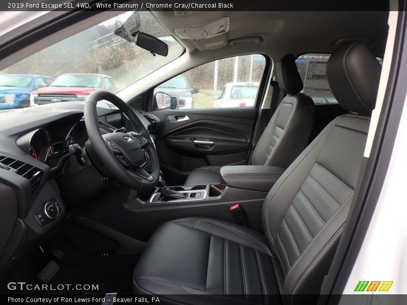 Front Seat of 2019 Escape SEL 4WD