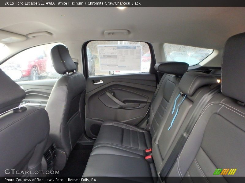 Rear Seat of 2019 Escape SEL 4WD