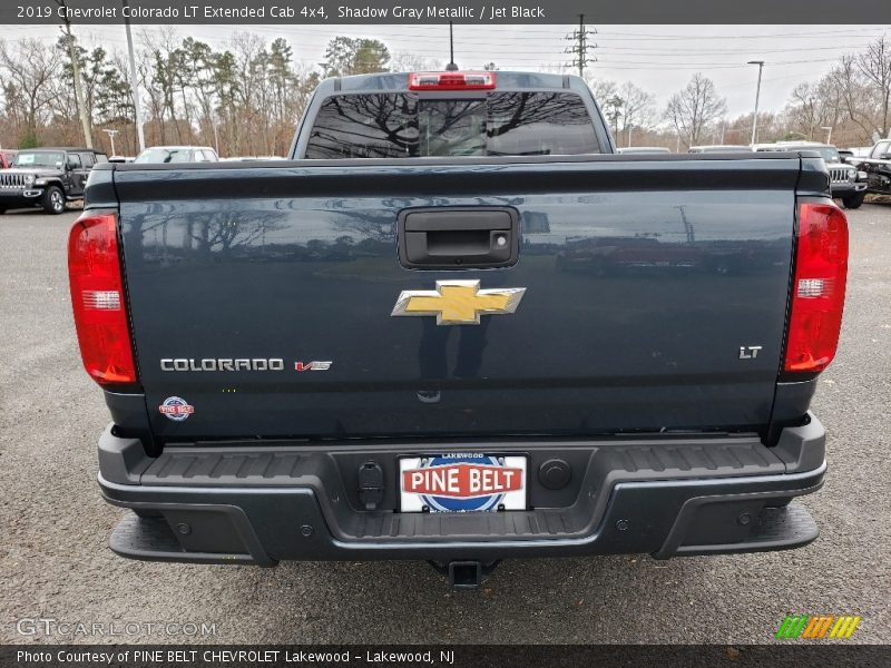 Shadow Gray Metallic / Jet Black 2019 Chevrolet Colorado LT Extended Cab 4x4