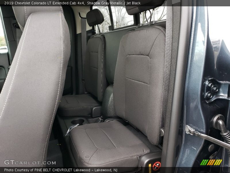Shadow Gray Metallic / Jet Black 2019 Chevrolet Colorado LT Extended Cab 4x4