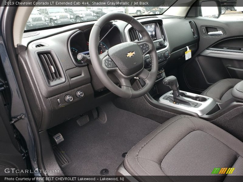 Shadow Gray Metallic / Jet Black 2019 Chevrolet Colorado LT Extended Cab 4x4
