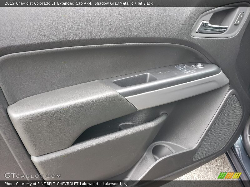 Shadow Gray Metallic / Jet Black 2019 Chevrolet Colorado LT Extended Cab 4x4