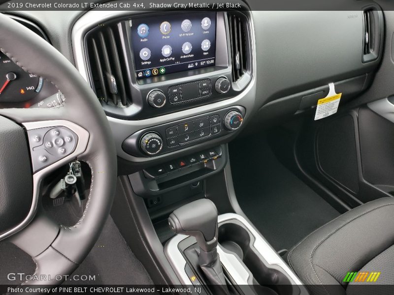 Shadow Gray Metallic / Jet Black 2019 Chevrolet Colorado LT Extended Cab 4x4