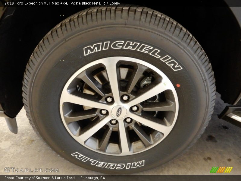 Agate Black Metallic / Ebony 2019 Ford Expedition XLT Max 4x4