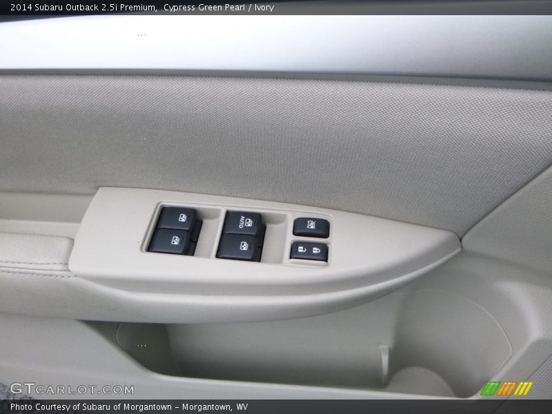 Cypress Green Pearl / Ivory 2014 Subaru Outback 2.5i Premium