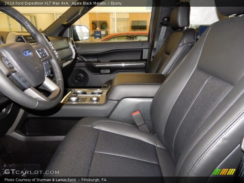 Agate Black Metallic / Ebony 2019 Ford Expedition XLT Max 4x4