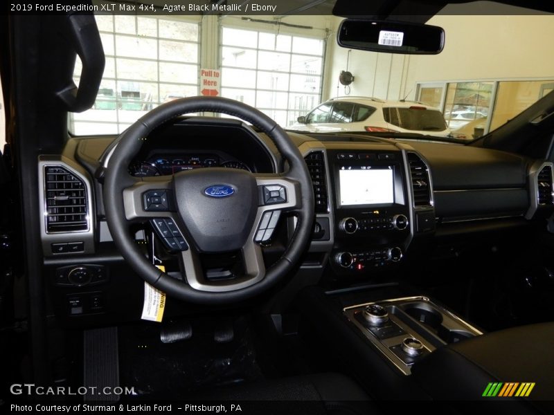 Agate Black Metallic / Ebony 2019 Ford Expedition XLT Max 4x4